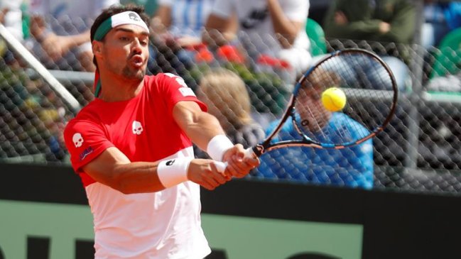 Italia mandó a Argentina al repechaje del Grupo Mundial de Copa Davis