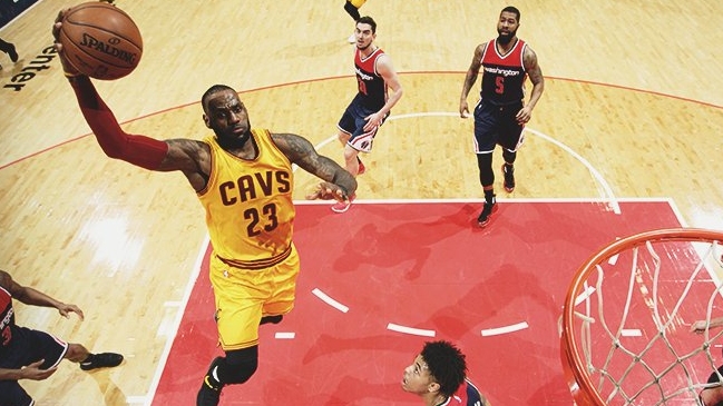 Cleveland Cavaliers derrotó en la prórroga a Washington Wizards