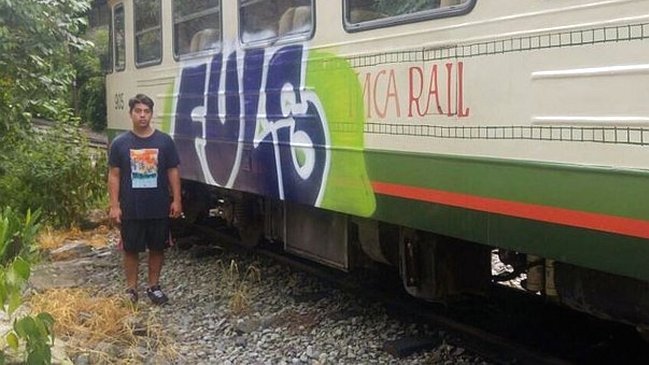 Otra vez un grafitero chileno fue detenido en Perú
