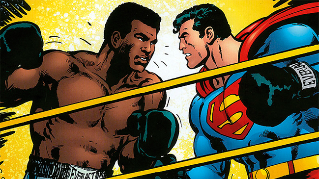 El día en que Muhammad Alí noqueó a Superman