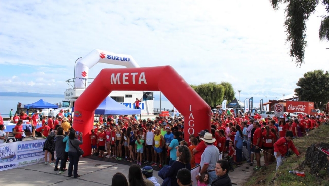 Rubén Peralta y Camila Mancilla fueron los ganadores de la Corrida Ranco 2017