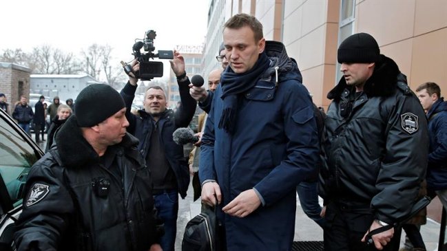 Putin se quedó sin rival en las presidenciales tras condena de líder opositor