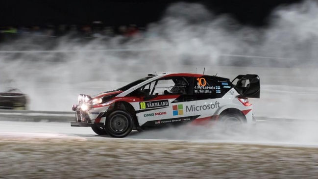 Latvala es el primer líder del Rally de Suecia tras ganar en Karlstad