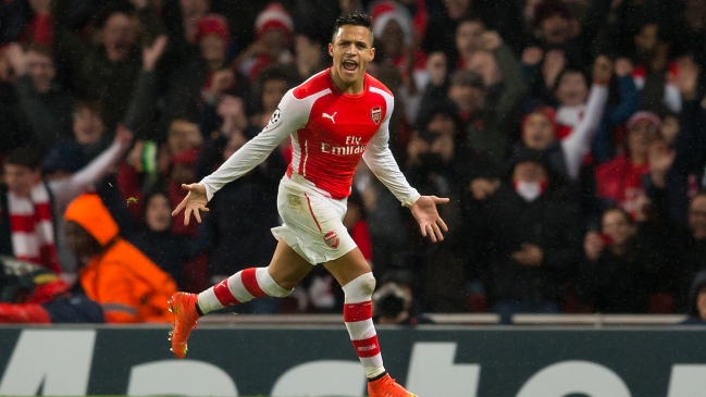Revista ubicó a Alexis Sánchez entre los 70 mejores extranjeros en la historia de la Premier League