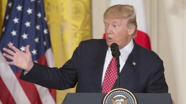 Donald Trump insistió en que buscará en tribunales restaurar su veto migratorio