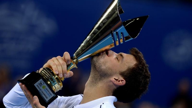 Grigor Dimitrov batió a David Goffin en la final del ATP de Sofia