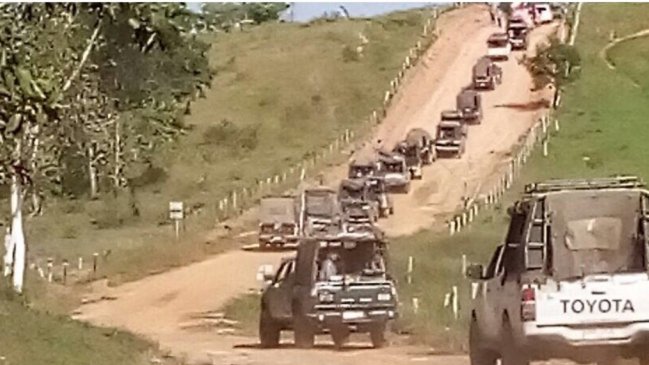 Comenzó movilización de últimos guerrilleros de las FARC al sur de Colombia