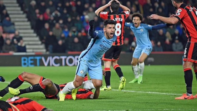 Manchester City se instaló como nuevo escolta en la Premier tras triunfo sobre Bournemouth