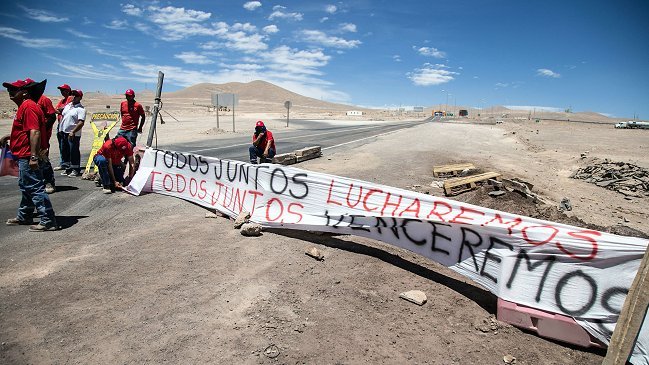 Federación Minera: Huelga en Escondida marcará la pauta de futuras negociaciones