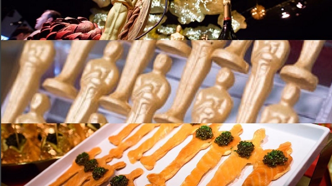 Nominados disfrutarán de 400 pizzas artesanales y 7.000 óscares de chocolate