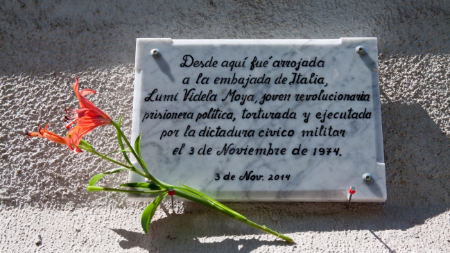 Campaña pide modificar nombre de calle Elena Blanco por Lumi Videla