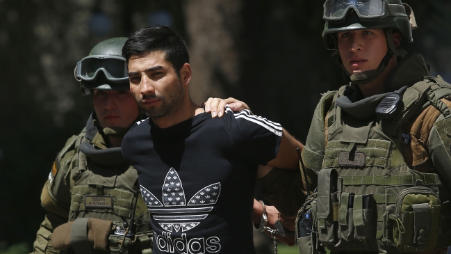 Capturan a reo que protagonizó violenta fuga desde tribunal de San Bernardo