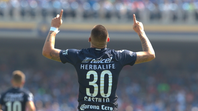 Nicolás Castillo fue figura con dos goles en el empate de Pumas ante Tijuana