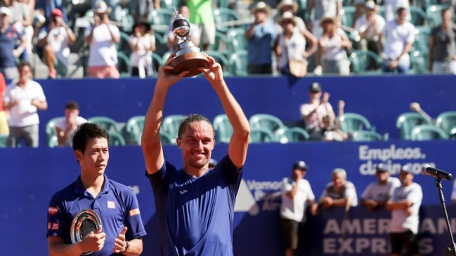 Dolgopolov derrotó a Nishikori y se consagró campeón en Buenos Aires