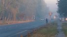 Varias comunas de Santiago amanecieron bajo una nube de humo