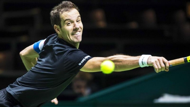 Richard Gasquet superó un duro rival en primera ronda de Marsella