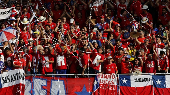 Aumentó cantidad de entradas para los hinchas chilenos en duelo clasificatorio ante Argentina