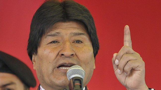 Evo Morales celebró que haya chilenos que apoyan la salida al mar para Bolivia