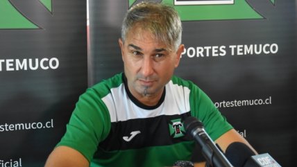 Giovagnoli tomó las riendas de Temuco y ya piensa en el duelo con Colo Colo
