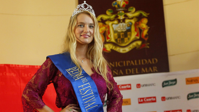 Kika Silva fue coronada como reina del Festival de Viña 2017