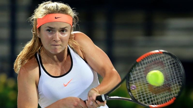 Elina Svitolina venció a Caroline Wozniacki y se coronó en Dubai