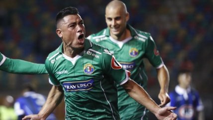 Diego Vallejos anotó con un cabezazo la segunda diana de Audax frente a Huachipato