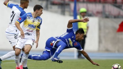 El empate sin goles entre Universidad de Chile y Everton en el Estadio Nacional