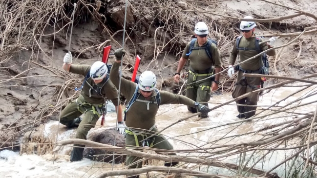 Región de Valparaíso: Encuentran cuerpo de militar en retiro arrastrado por aluvión