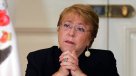 Presidenta Bachelet pide avanzar en el desarrollo y \