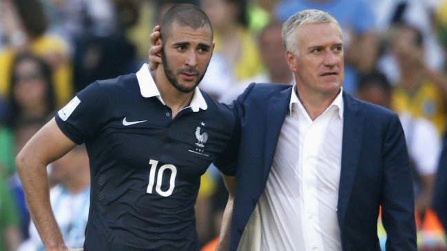 Deschamps declaró que convocará a Benzema si le conviene a la selección