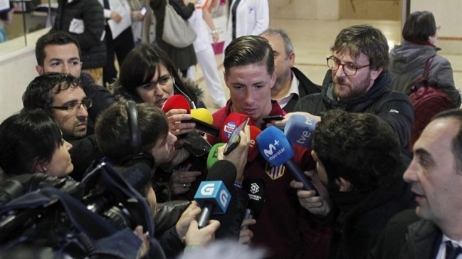 Fernando Torres fue dado de alta: Por suerte fue un susto