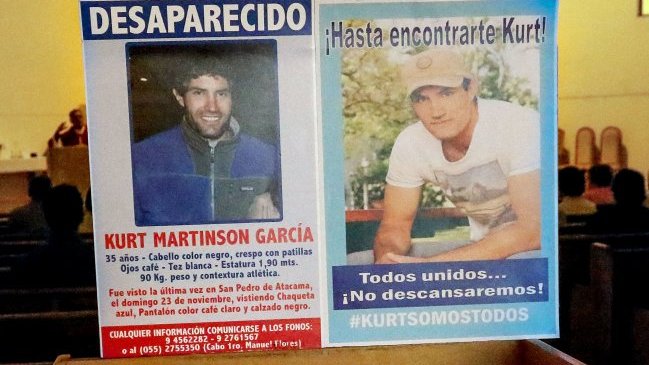 Corte ordenó reapertura de la causa que investiga desaparición de Kurt Martinson