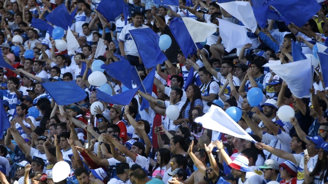 Banderazo de los hinchas de la UC fue suspendido por razones de seguridad