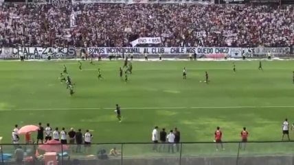 El golazo de Esteban Paredes en la práctica de Colo Colo antes del choque con la UC