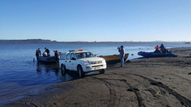 Bomberos recuperó cadáver de joven ahogado en la desembocadura del Río Bío-Bío