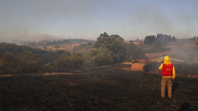 Gobierno concluyó la entrega de bonos para los damnificados por los incendios forestales