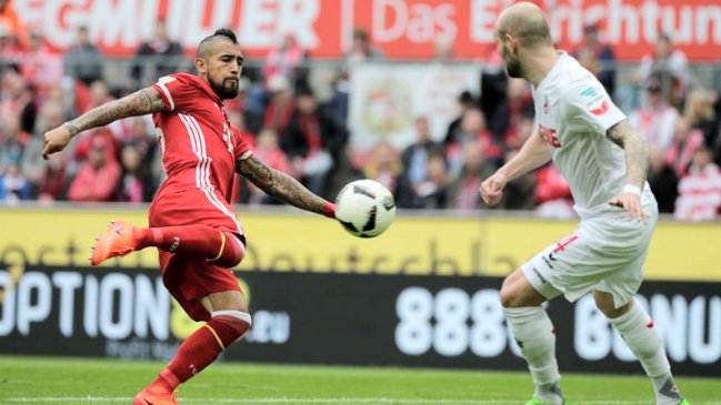 Bayern Munich tuvo una cómoda faena para vencer a Colonia en Alemania