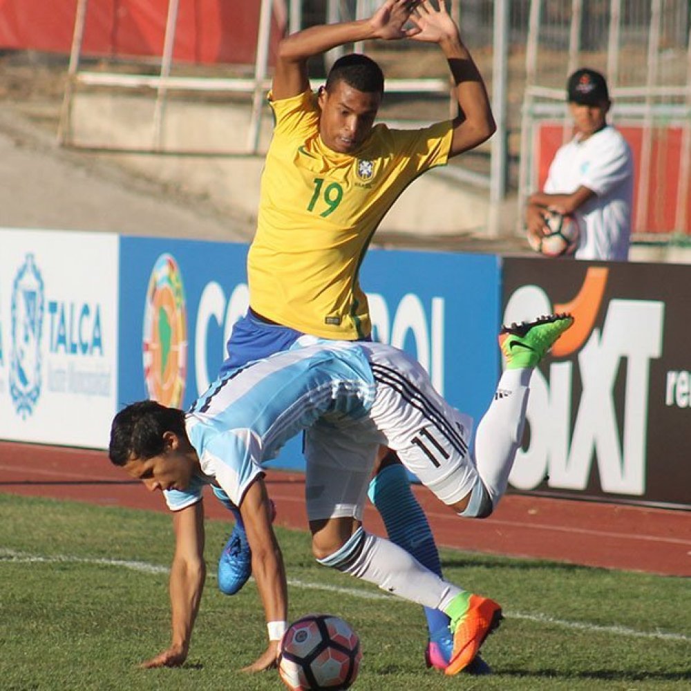 Argentina se despidió del Sudamericano Sub 17 con derrota ante Brasil