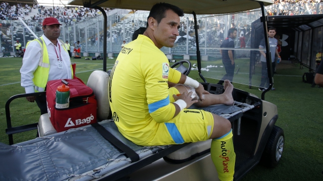 Justo Villar sobre su lesión: 