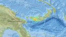 Sismo de magnitud 6.5 remeció costa de sur de Papúa Nueva Guinea