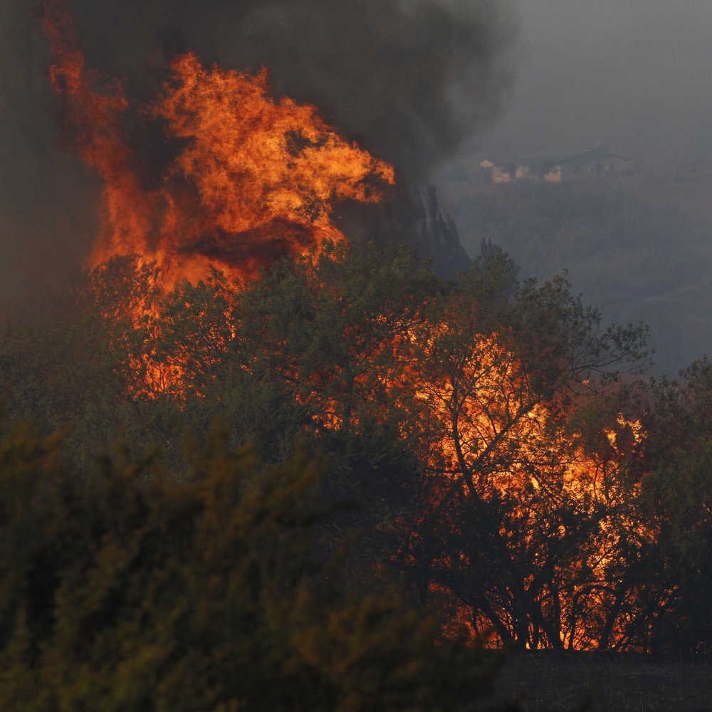 Intendencia declaró alerta amarilla en Ovalle por incendio forestal