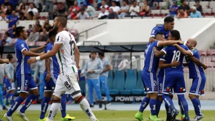 Universidad de Chile volvió a los festejos con sólida actuación ante Palestino