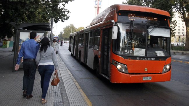 Transantiago: Medición reveló un aumento en los tiempos de espera