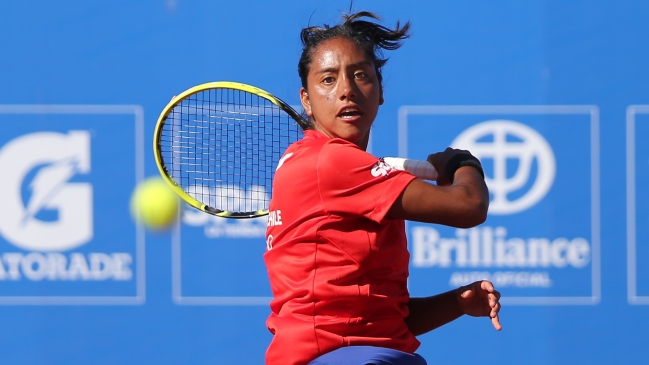 Daniela Seguel sigue como la mejor chilena en una semana a la baja para las chilenas en la WTA