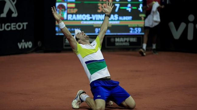 Pablo Cuevas se proclamó tricampeón en el ATP de Sao Paulo