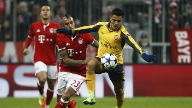 Arsenal recibe a Bayern Munich buscando una hazaña en la Champions