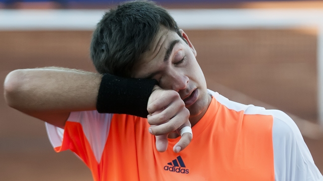 Tomás Barrios sucumbió ante Joao Souza en el Challenger de Santiago