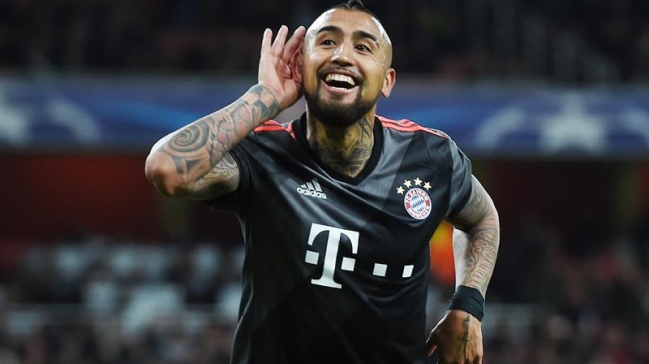 Arturo Vidal desplazó a Alexis y es el máximo goleador chileno en Champions