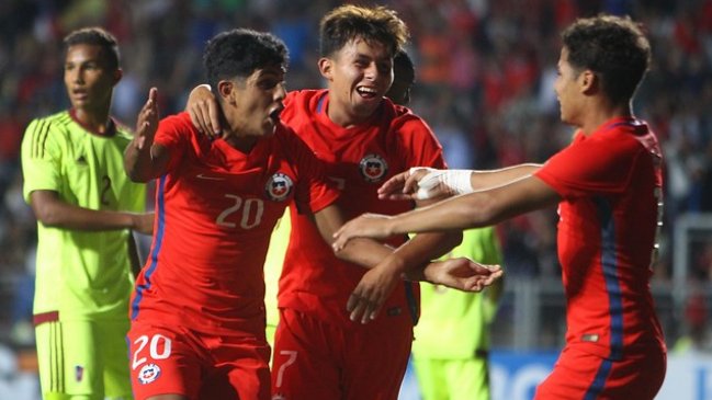 Chile sufrió ante Venezuela, pero sumó un triunfo en el hexagonal del Sub 17