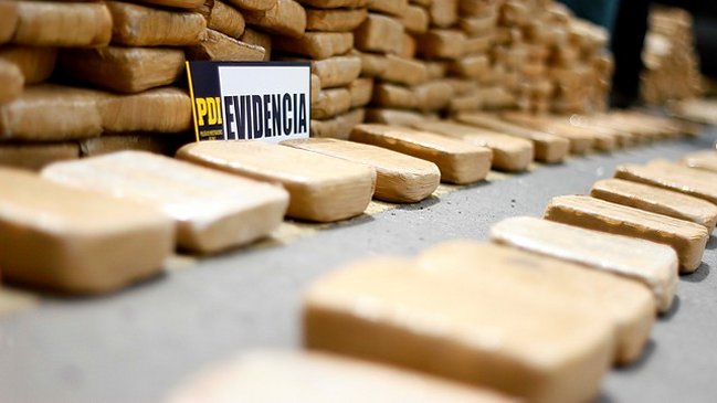 PDI incautó 96 kilos de marihuna proveniente de Colombia